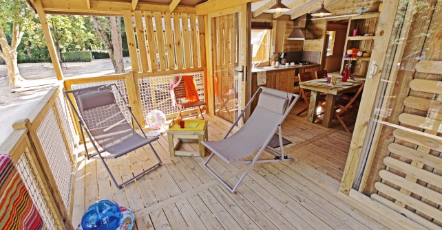 Ecolodge sur pilotis
