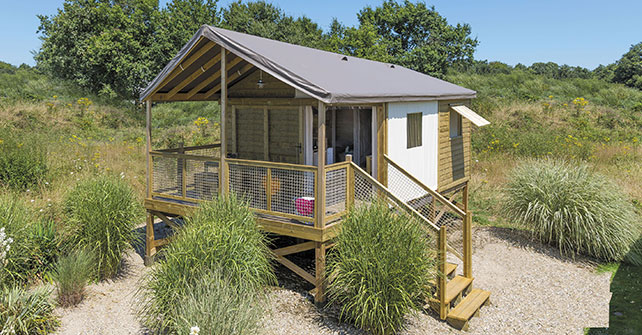 ECOLODGE sur pilotis côté mer (4/6pers.) Modèle 2017