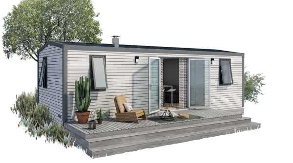 MOBILE HOME PALACE 2 chambres côté montagne (4/6pers.) Modèle 2019